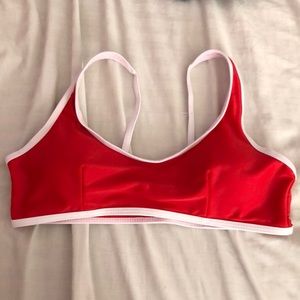 Red Bikini Top
